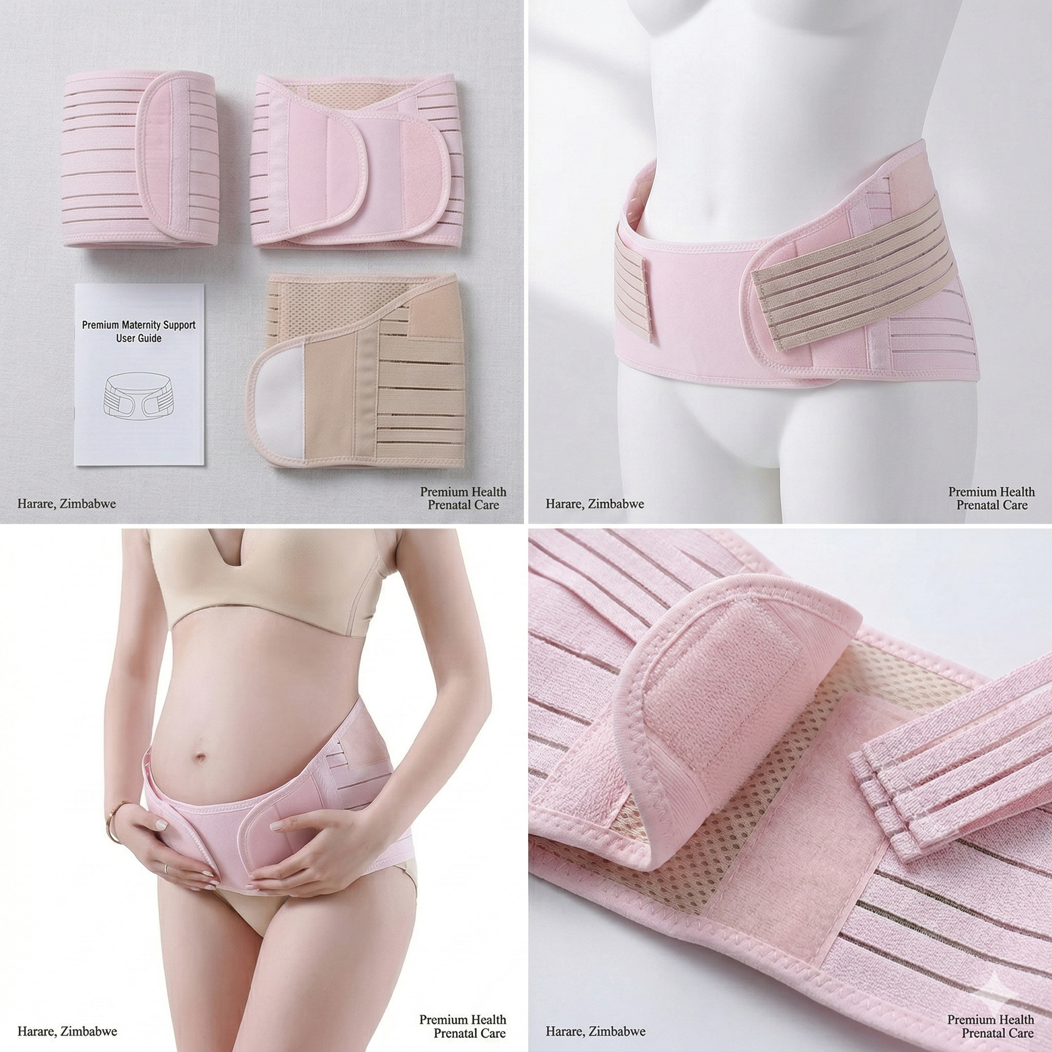 Comfortable Pregnancy Maternity Belt Belly Support Adjustable Maternity Belt